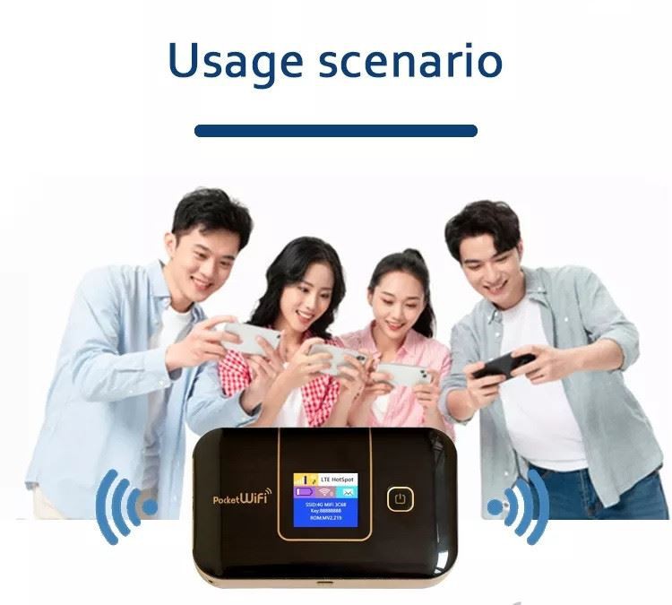 Usage scenario for 4g router