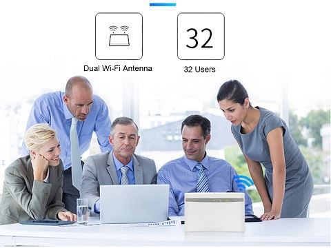 Pole aplikácie smerovača 4G